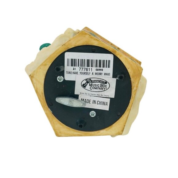 Vtg San Francisco Music Box Company Keep Christmas In Your Heart Santa Tested - Picture 5 of 10